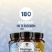 180 capsule in 3 flaconi per 1 mese