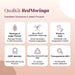 Qualità RedMoringa: Moringa in ogni formula, Made in Italy, GMP, contenitori riciclati, INCI trasparente