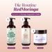 Routine capelli RedMoringa: shampoo, balsamo e maschera alla Moringa
