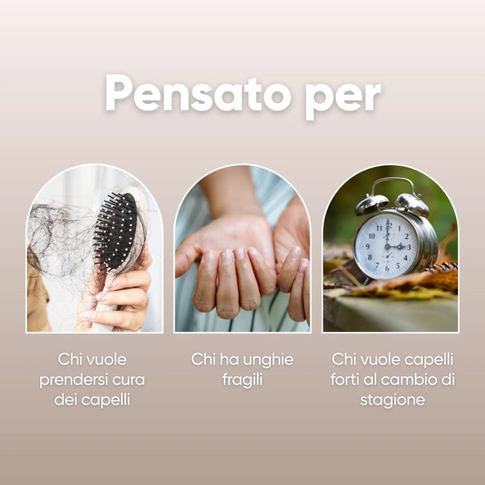 Pensato per chi vuole prendersi cura di capelli e unghie