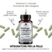Vitamina C per la normale formazione del collagene, zinco e biotina per una pelle normale