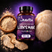 Oravita Lion's Mane estratto titolato, barattolo da 120 capsule con fungo Hericium fresco, essiccato e in polvere
