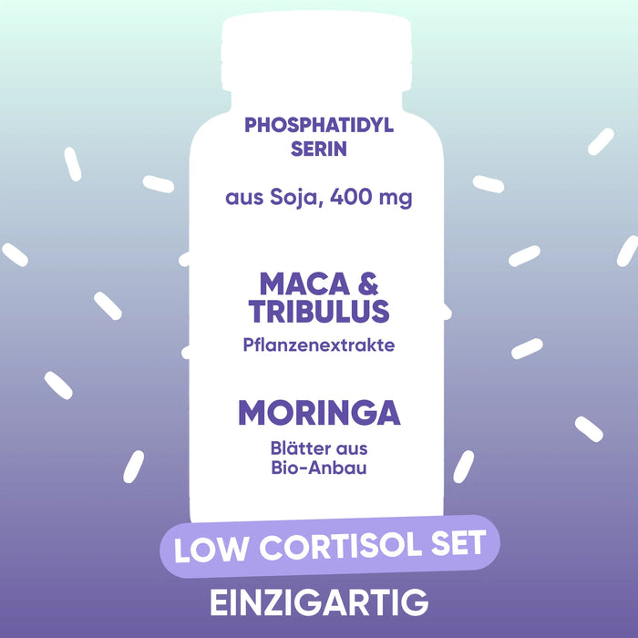 Fosfatidilserina, Moringa, Maca e Tribulus tonici-adattogeni