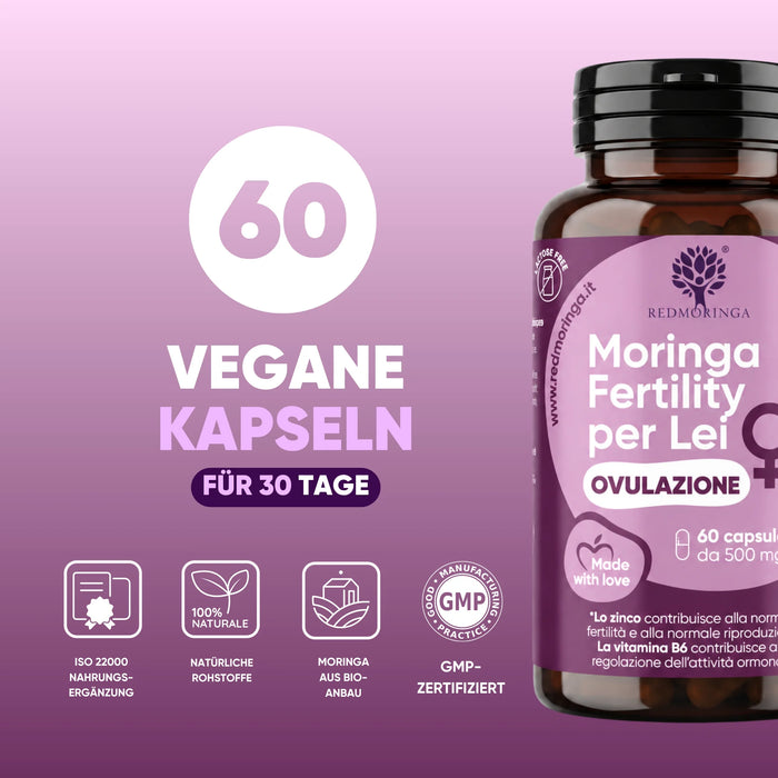 60 capsule vegetali per 1 mese, ISO 22000 e GMP