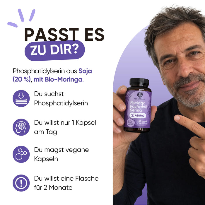 Per chi è la Fosfatidilserina RedMoringa
