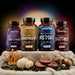 Kit 4 funghi Oravita: Reishi, Shiitake, Lion’s Mane e Cordyceps