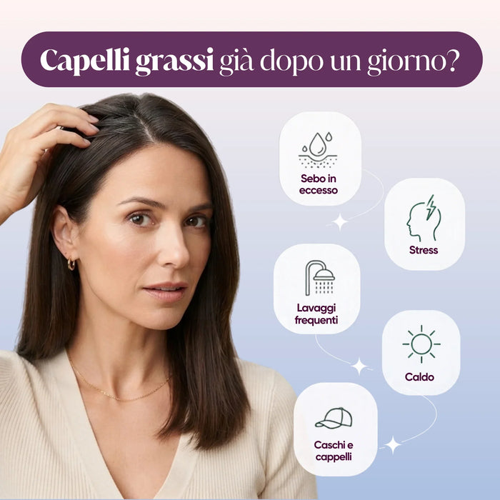 Trattamento Capelli Forti e Anti Grasso con Moringa