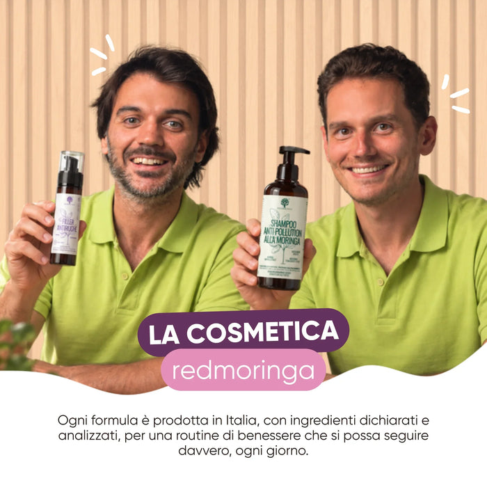La cosmetica RedMoringa: prodotta in Italia con ingredienti dichiarati e analizzati