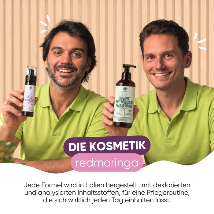 La cosmetica RedMoringa: prodotta in Italia con ingredienti dichiarati e analizzati